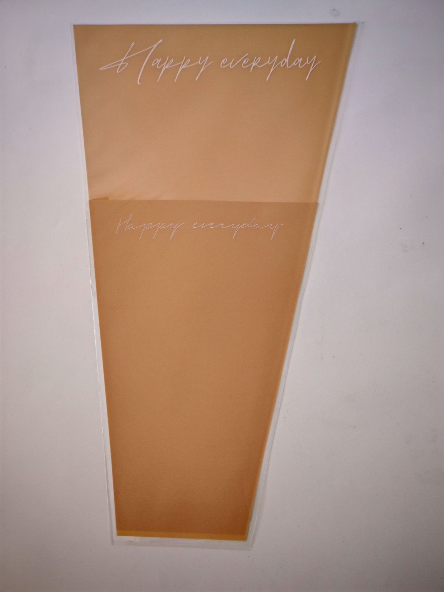 Lugar de fábrica al por mayor material floral estilo nacional impermeable transparente ramo de flores embalaje bolsa de papel papel kraft múltiples bolsas