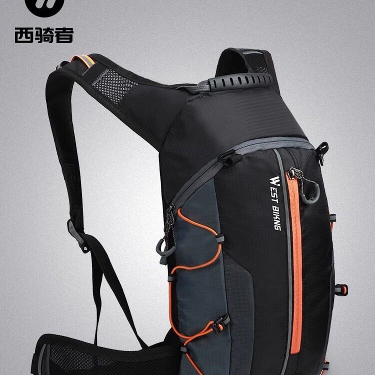 West Rider Cycling Backpack Road Bike Men's and Women's Outdoor Hiking Mountaineering Backpack Lightweight Casual Travel Bag