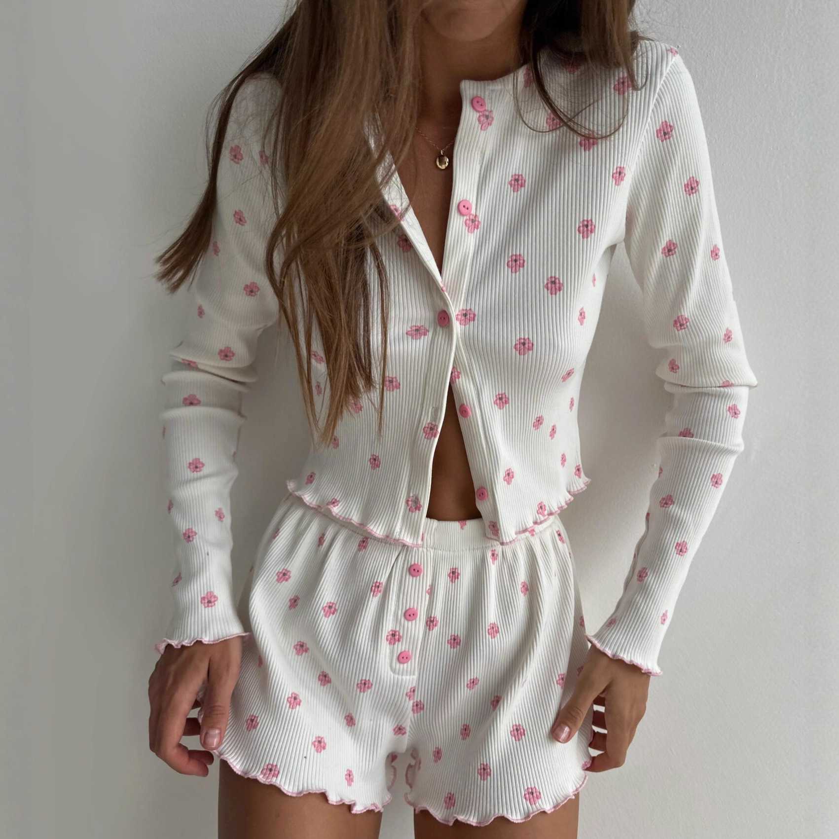 knitted comfortable long-sleeve