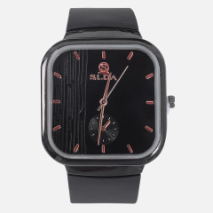 Korean version new business men's watch, men's fashionable trend wrist watch, personalized tape student quartz watch wholesale