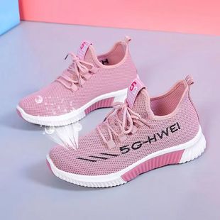Shoes women's 2023 old Beijing cloth shoes mesh casual mother sports shoes middle-aged and elderly walking Travel women's shoes wholesale