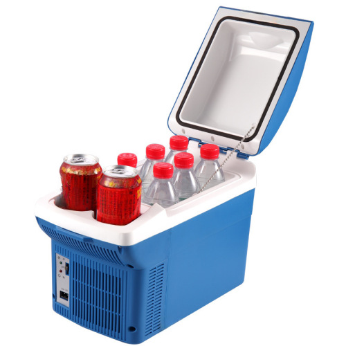 Somet 8L Car Refrigerator Mini Small Refrigerator Dual-Purpose for Car and Home 12V Automotive Refrigerator Portable