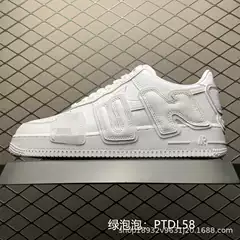 Putian Shoes Pure Original Air Force One Af1 Ow Joint 3m Reflective Full-Grain Leather Cpfm Men's and Women's Sneakers
