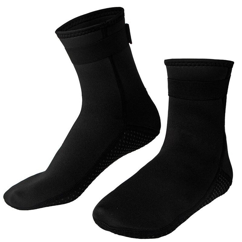 in stock 3M Floating Diving Beach Socks Surfing Snorkeling Socks Non-slip Cold-proof Warm Glue Dropping Winter Swimming Shoe Cover Middle Tube Equipment