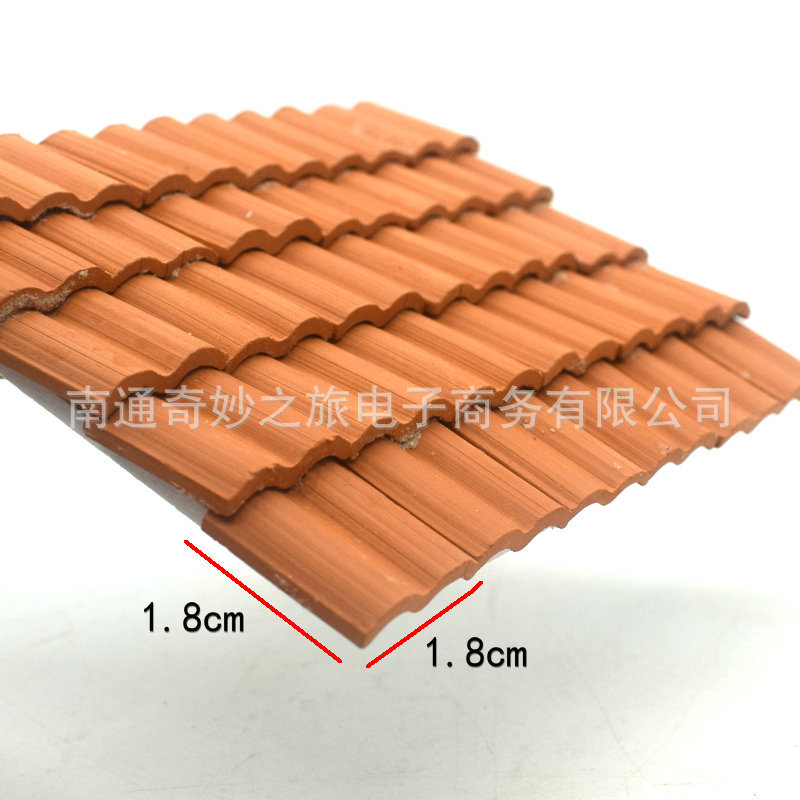 Ladrillo modelo niños hechos a mano DIY arena bandeja simulación edificio pequeña casa mini ladrillo micro paisaje bloques de construcción juguete