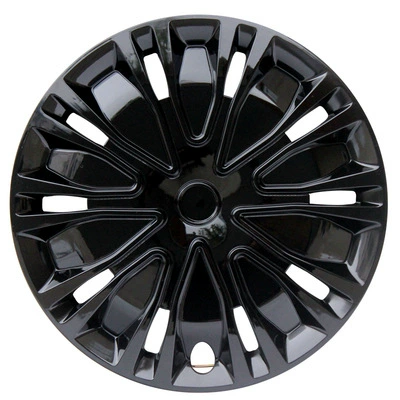 Cap Decoration Two-Color Modified Wheel – Hub cover - 12inch-bk-model-pure-black