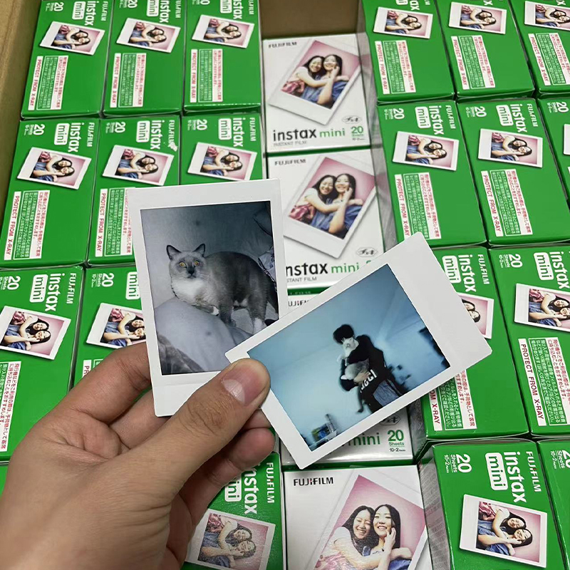 Fuji 3inch White Edge Mini Photo Paper Wholesale, Compatible with Instax 7/7S/7+/8/9/11/12, Fresh Date