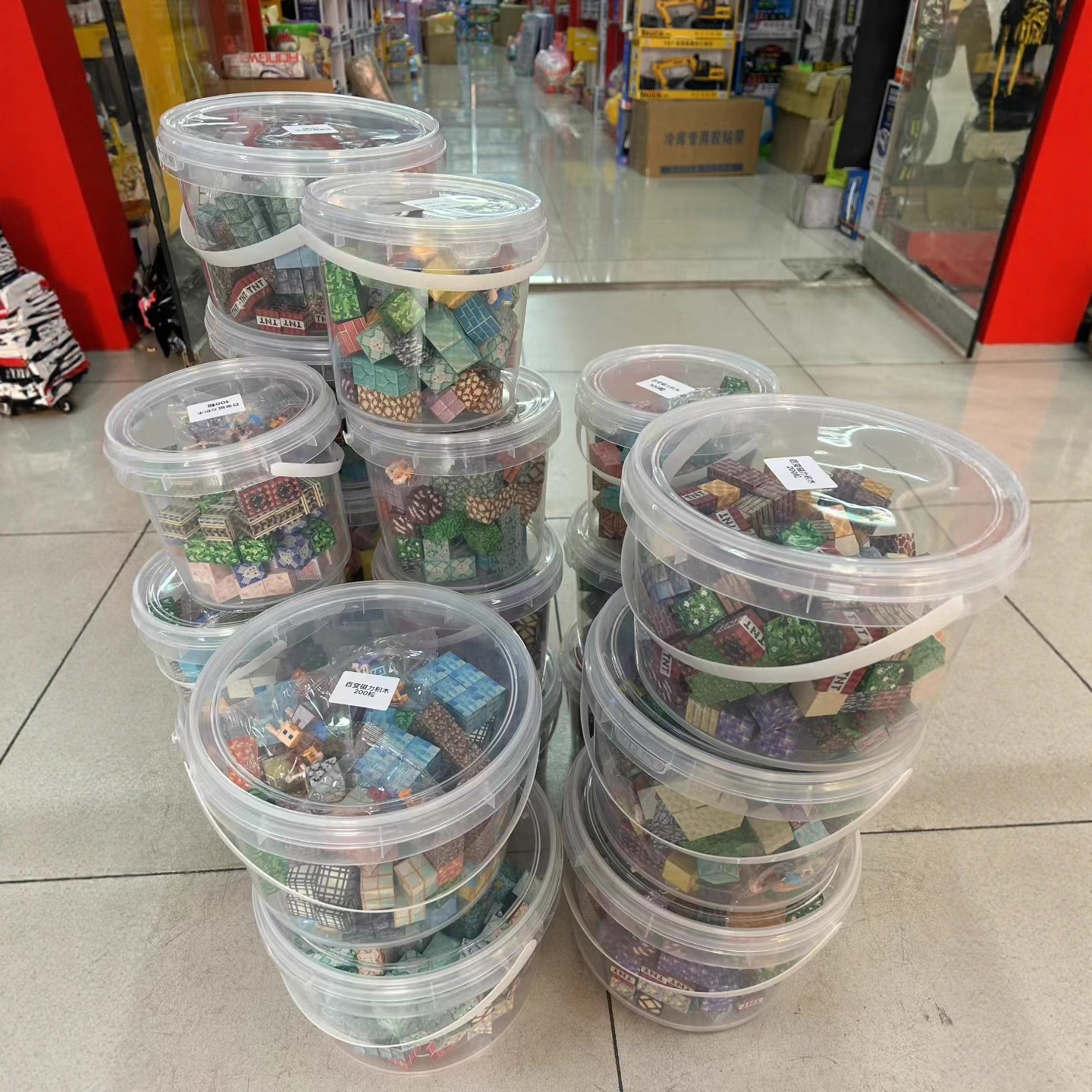 Mi Cuadro Magnético Serie de Bloques de Construcción del Mundo Juntos Mini Bloques Magnéticos Bloques Magnéticos