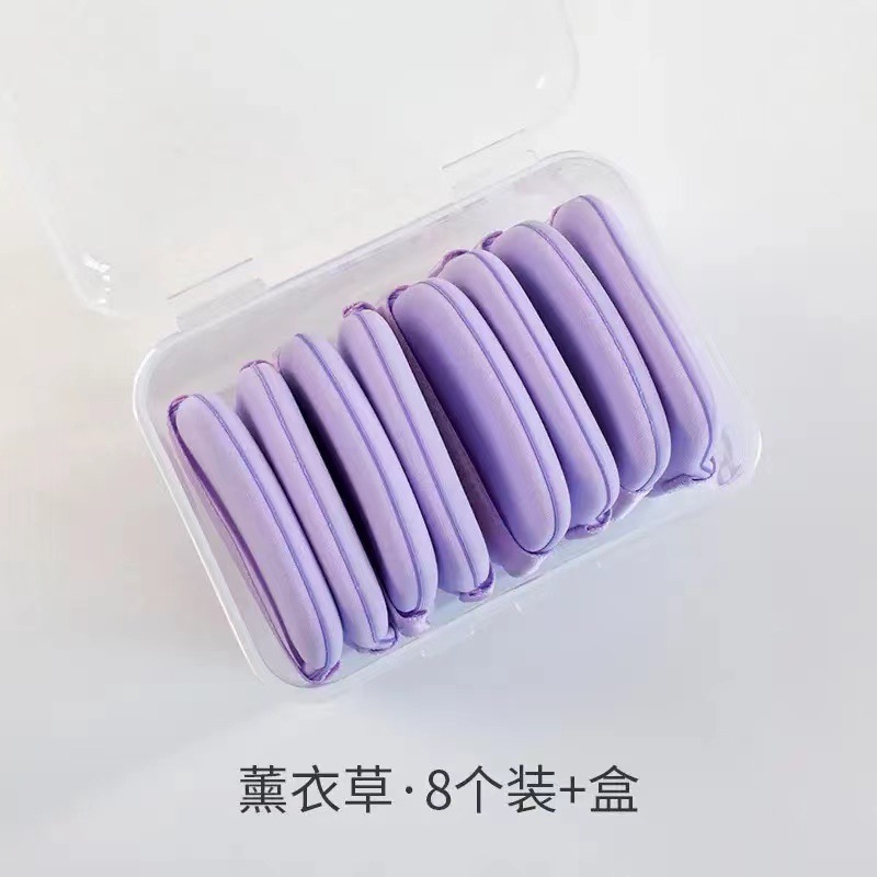 Mantequilla galleta polvo de maquillaje no comer polvo q bala cuadrada esponja de maquillaje cojín de aire concelador no pegado polvo utensilios de maquillaje