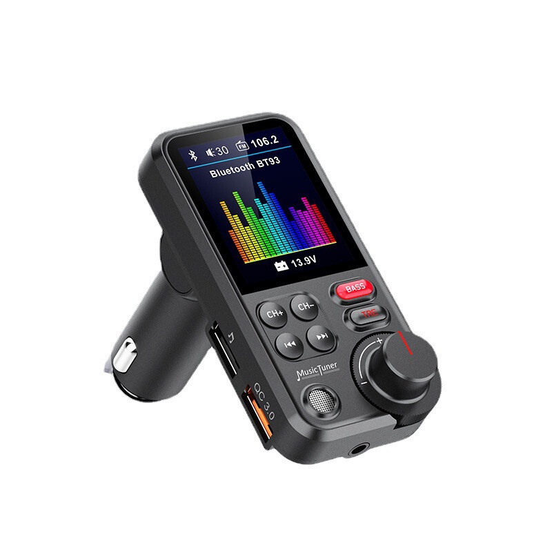 Bt93車載mp3プレーヤーuディスクロスレスhifi高低音イコライザ音楽車載bluetooth fm送信機|undefined