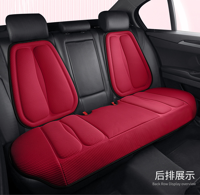 Car Seat Cushion, Universal for All Seasons, Small Waist Summer Cooling Cushion, Comfortable and Breathable Half-Pack Space Layer Seat Cushion, Foreign Trade Wholesale