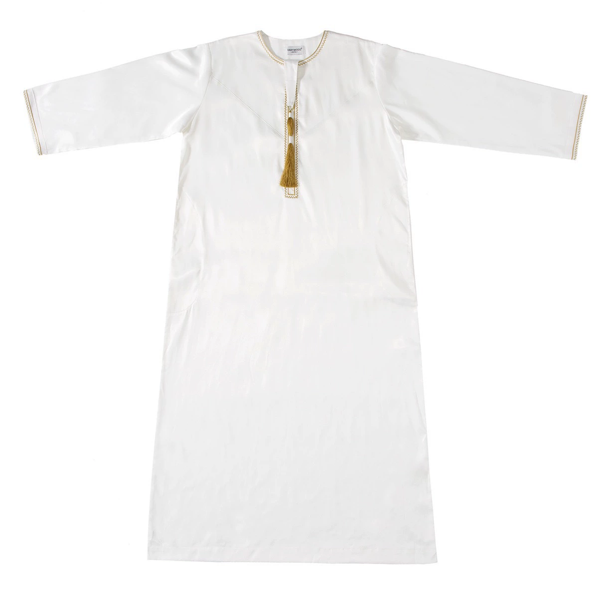 Saudi Dubai Arabic robe local tyrant robe Middle East men's white robe Thobe
