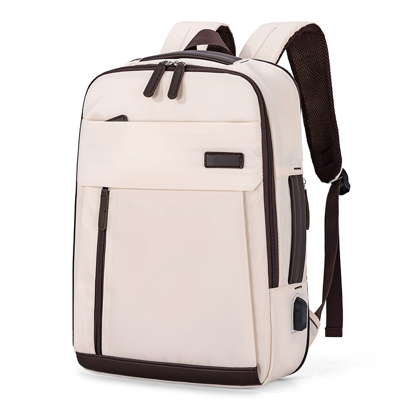Cross-border 2025 Unisex School Bag High Fashion Laptop Business Large Capacity Waterproof Backpack_voghion.com