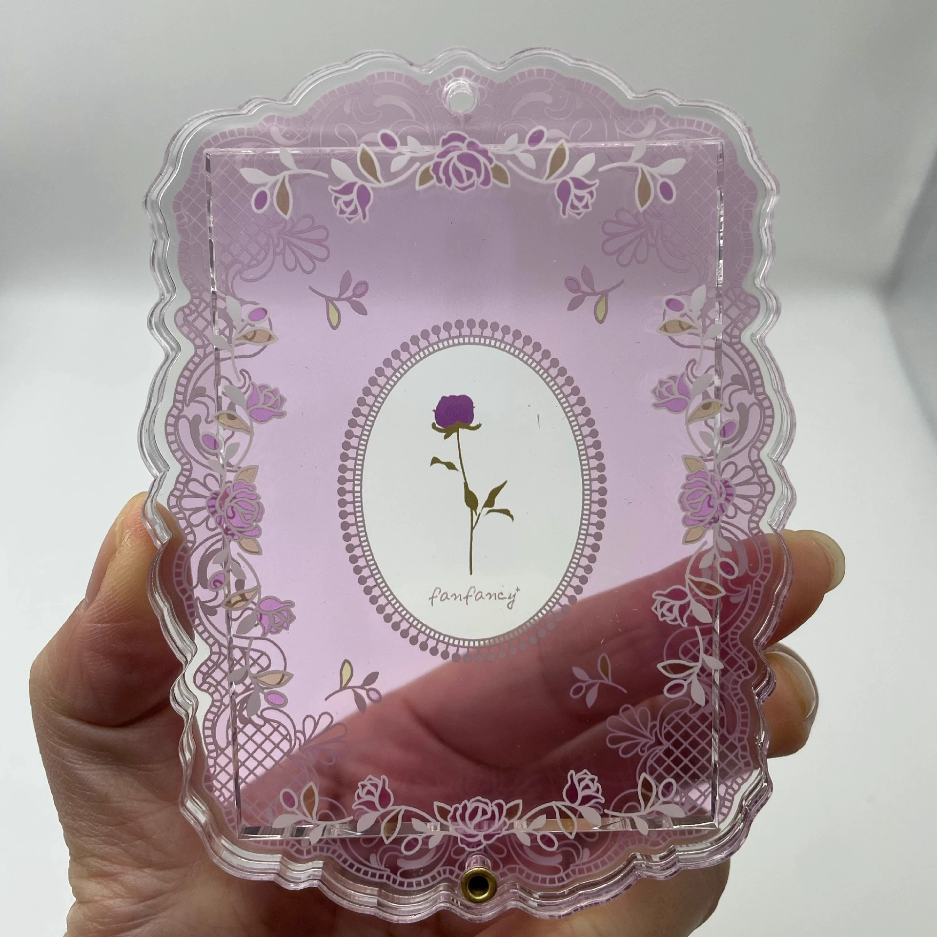 Fukuya та же кружевная рамка Paoli Photo Frame Akili Valley Show Roller Little Card Почтовые открытки