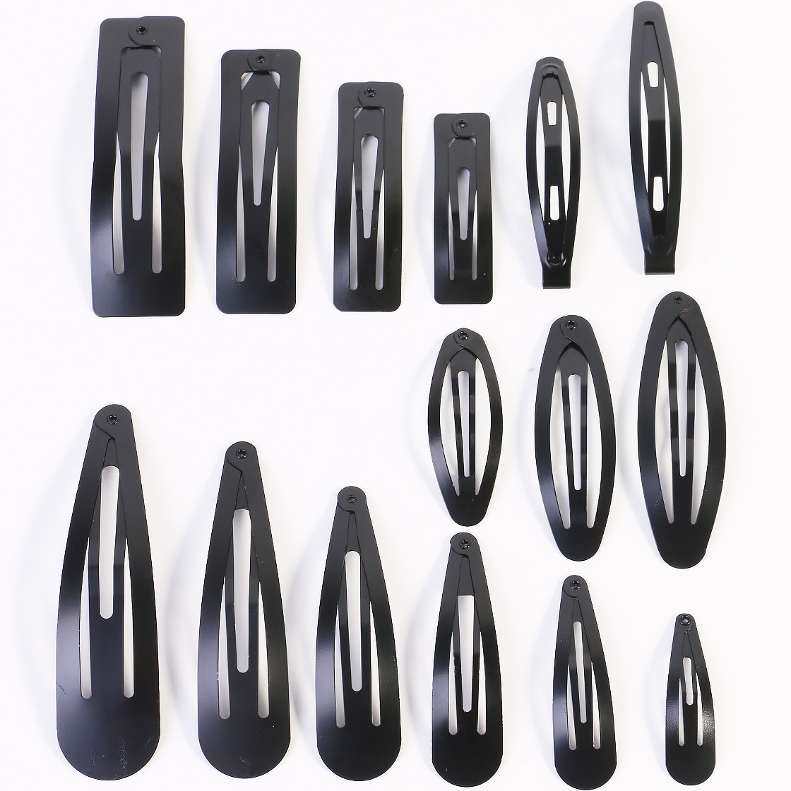 Thickened Metal Square Bb Clip Water Drop Clip Metal Hair Accessories Hairpin Bb Clip Wholesale in Stock