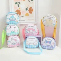 Милая маленькая сумка через плечо, двусторонняя сумка на одно плечо для детей раннего возраста.
