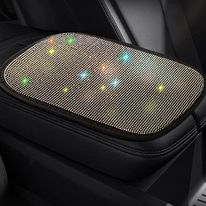Car Armrest Box Mat Multi-Color Hot Diamond Armrest Mat Amazon Fba Cross-Border Exclusive Manufacturer Direct Sales Dropshipping