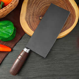 复合钢焊接刃口桑刀切片刀家用刀三合不锈厨刀切肉刀鱼生刀切菜刀