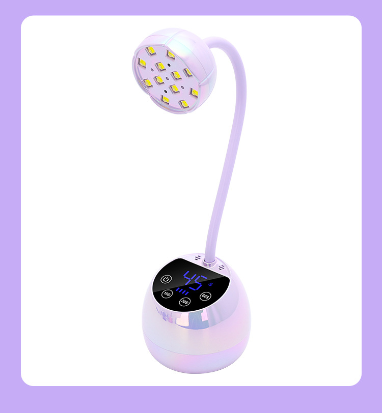新款感应美甲灯光疗机贴甲片专用蓄电速干指甲凝胶固化灯36W/UV灯