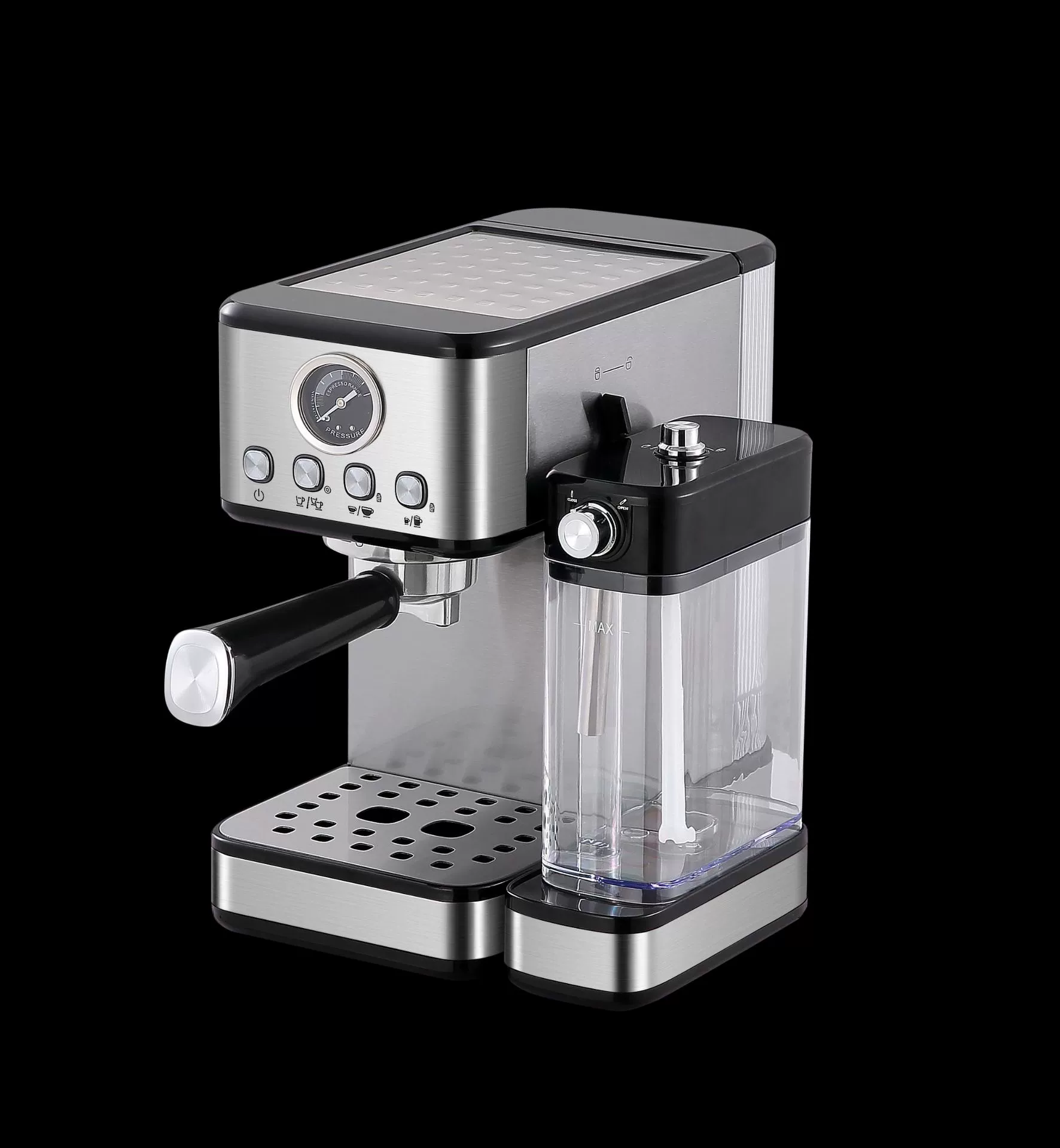 Coffee Machine 20Bar coffee machine steam pump pressure semi-automatic high pressure extraction heating coffee machine
