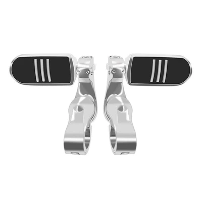 Motorcycle pedals, Road Fat Boy Flagship Road - short-three-horizontal-pedal-plating