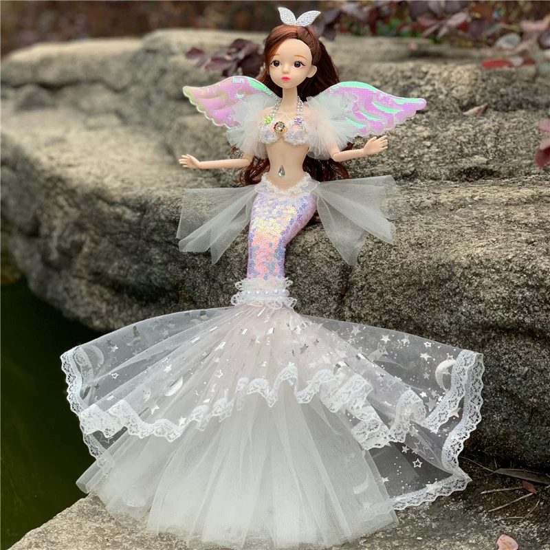 Doll, children's toy, 12 inch, mermaid, Birthday gift