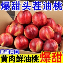 黄心油桃斤应季大桃子新鲜水果当季水蜜桃整箱孕妇脆蜜桃时令批发