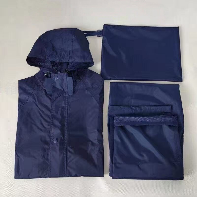 New Firefighter Raincoat Set Outdoor Flame Blue Portable Emergency Rescue Two-Piece Raincoat Set Rainproof Poncho New Firefighter Raincoat Set Outdoor Flame Blue Portable Emergency Rescue Two-Piece Raincoat Set Rainproof Poncho