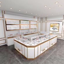 珠寶展示櫃手表黃金首飾櫃台銀飾玻璃展櫃翡翠玉器眼鏡櫃烤漆