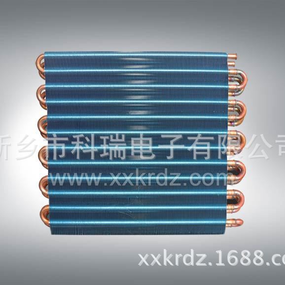 KRDZ供应铜管铝翅片蒸发器冷凝器44图片型号规格节能高效散热