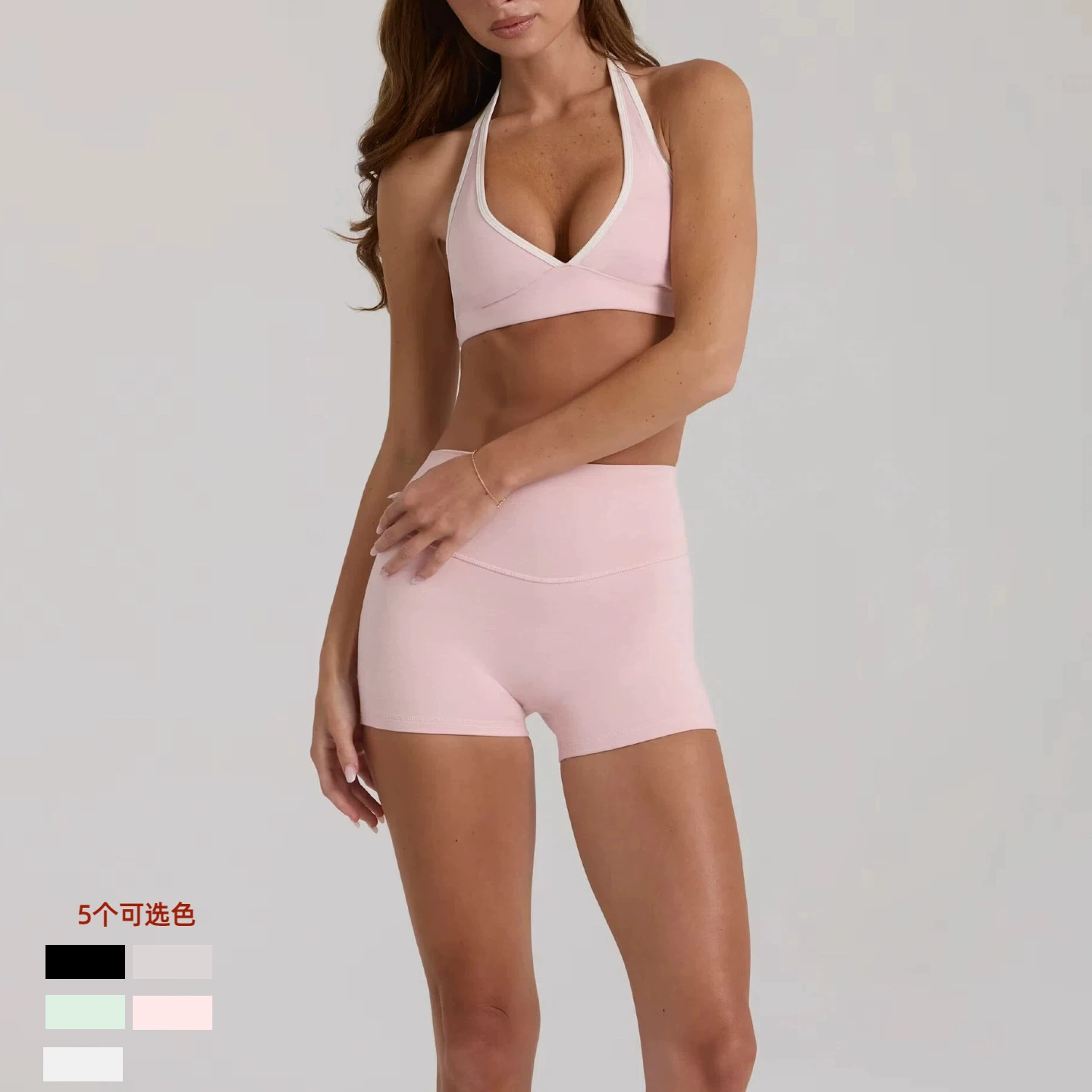 Йога-одежда, спортивный бюстгальтер, комплект, пояс для талии, underwear for hips shape correction for gym, overall, European style