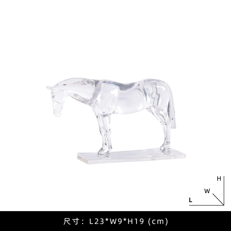 ワインキャビネット装飾装飾品ライト高級ハイエンド馬頭テレビキャビネットホームリビングルーム玄関デスクトップオフィスソフト家具|undefined