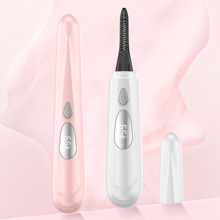 Electric Heated Eyelash Curler Led Digital Display Rechargeable Four-Level Temperature Control Eyelash Tool Intelligent Temperature Control