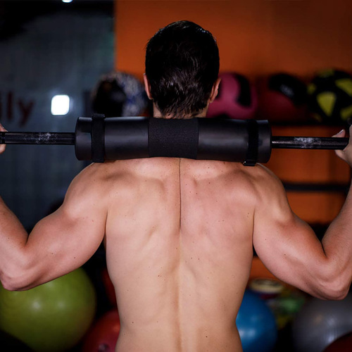 High density, high elasticity, good squat barbell shoulder pads, barbell weight protective cover, thickened barbell protective cover, barbell pad