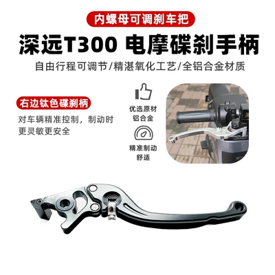Yuanfeng T300 Electric Bicycle New Other Electric Vehicle Accessories - right-adjustment-handle-titanium-color