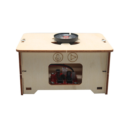 Recorder technology small production children's science experiment teaching aids steam primary school students hand-assembled DIY gramophone