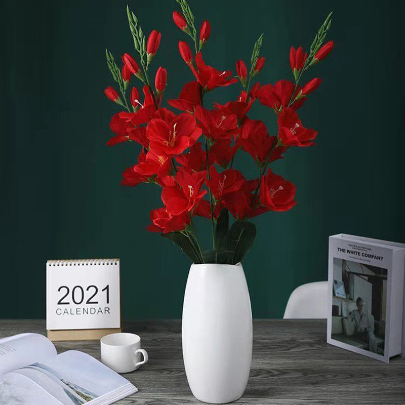 빨간색 1 가지 (분지 없음)