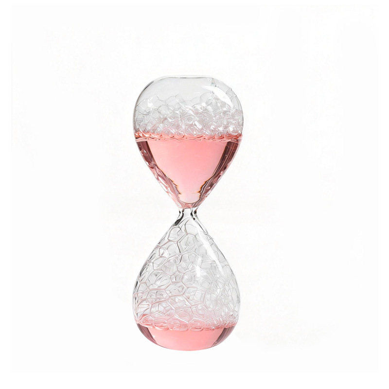 Burbuja creativa sueño burbuja reloj de arena puff señorita cantando reloj de arena multicolor para la selección