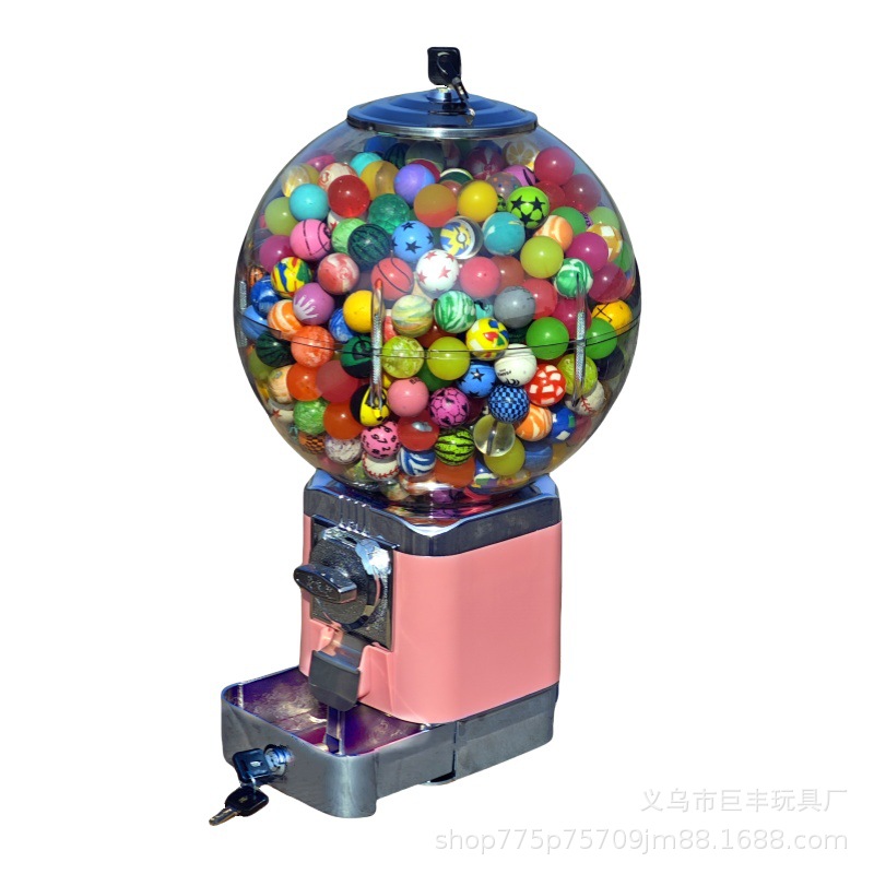 Fabricantes venden máquinas de monedas de un dólar tiendas pequeñas máquinas de torsión de huevos máquina de bolas elásticas de mesa para niños juguetes híbridos universales