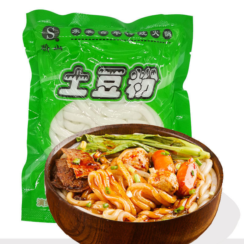 土豆粉桥山粉180360火锅麻辣烫粉条鲜粉方便米线批价量大从优包邮