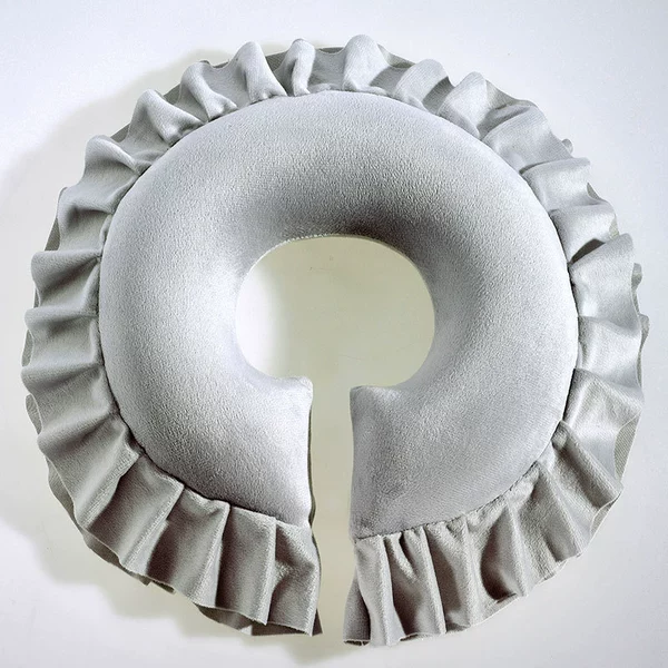 Latex lying pillow-silver gray