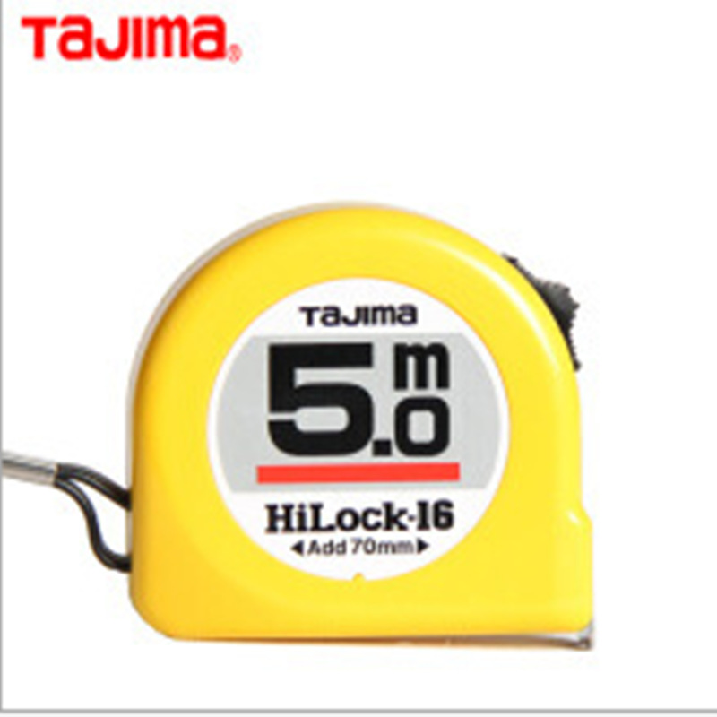 江西代理批发tajima田岛双面尺带涂膜钢卷尺L16-50/5米16mm宽