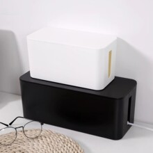 电线收纳盒电源线插座理线收线盒数据线拖板线充电器插排集线器盒