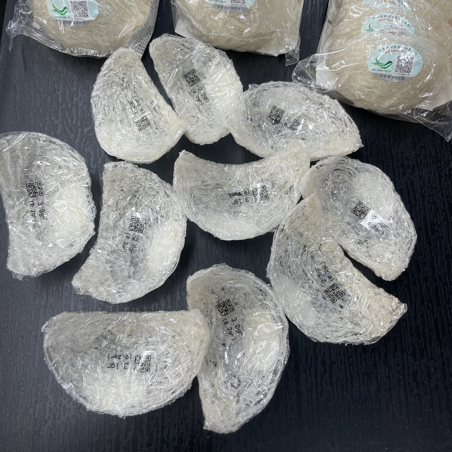 Indonesian Edible Bird's Nest Yan Wo 30g Ready-to-Stew White Nest Cups Traceable Import in use