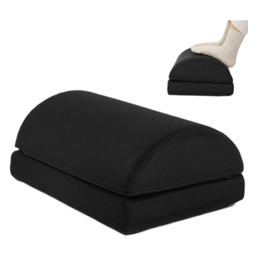 Amazon Home Двухслойный офисный коврик для ног Съемный и моющийся многофункциональный коврик для ног Полукруглая подушка для ног Нескользящая подушка для ног