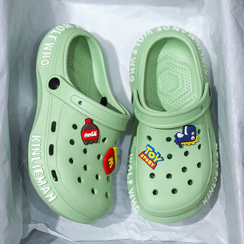 Детские пещерные туфли Мальчики носят сандалии в помещении и снаружи летом