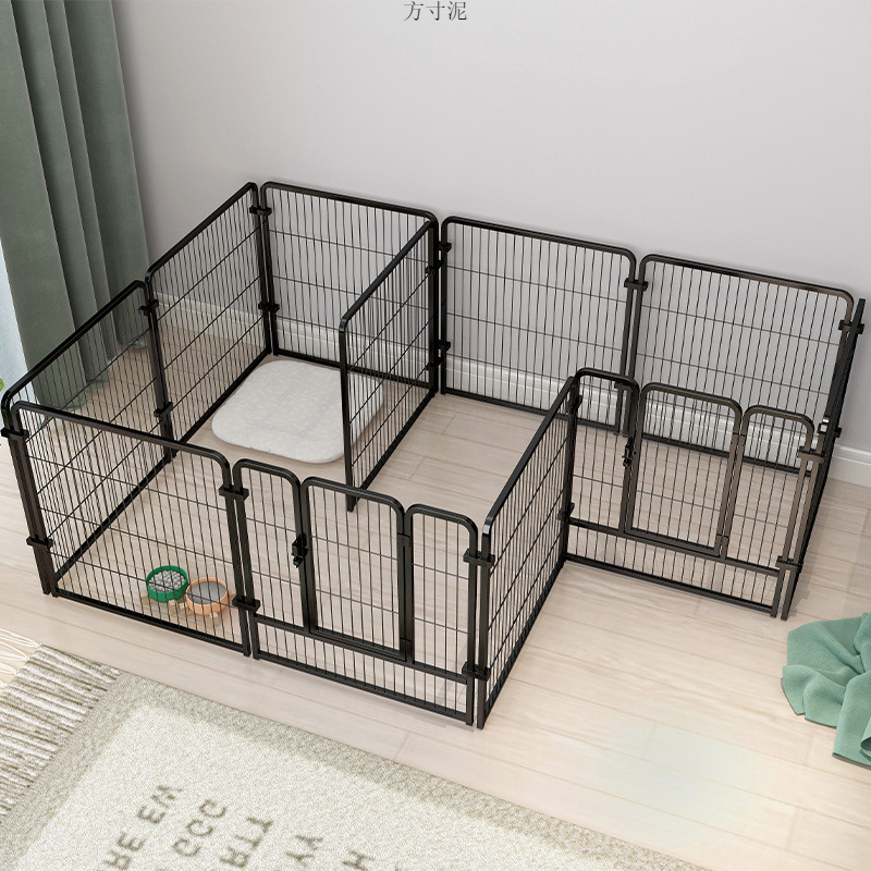 Pet Fence Household Indoor Dog Fence Extra Large Free Space Free Combination Dog Fence Training Toilet Special Dog Cage