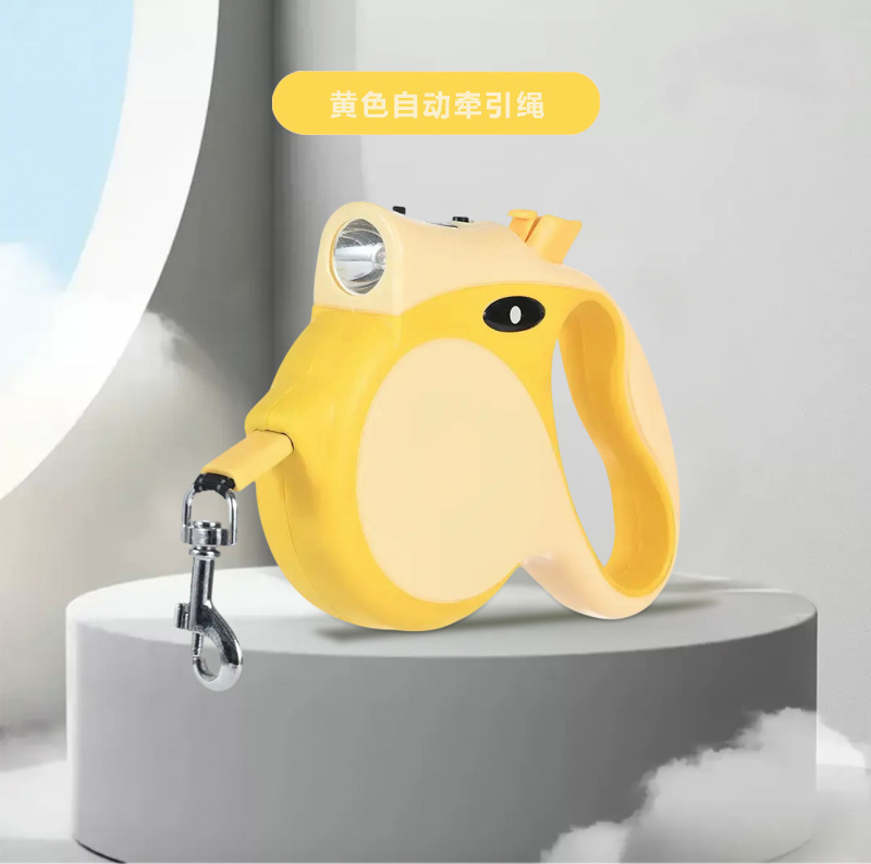 跨境爆款狗狗牵引绳胸背带外出遛狗自动伸缩牵引器柯基柴犬批发|undefined
