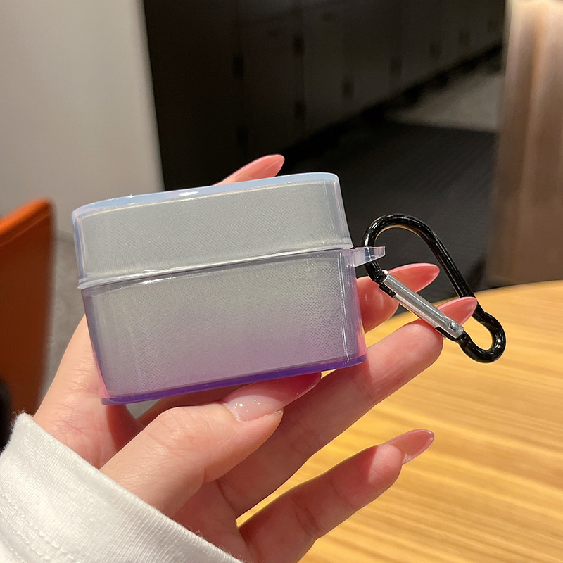 Gradient purple transparent shell [including hook]