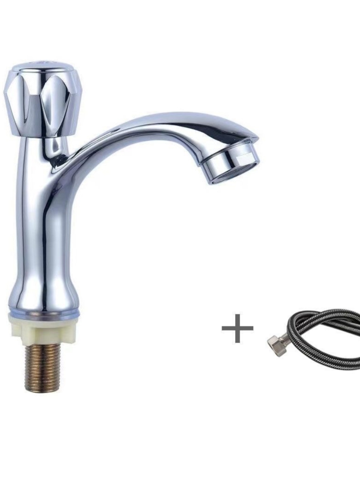 lavabo de baño un solo grifo de agua fría lavabo de aleación de agua fría lavabo de baño lavabo de un solo agujero cocina Longsu